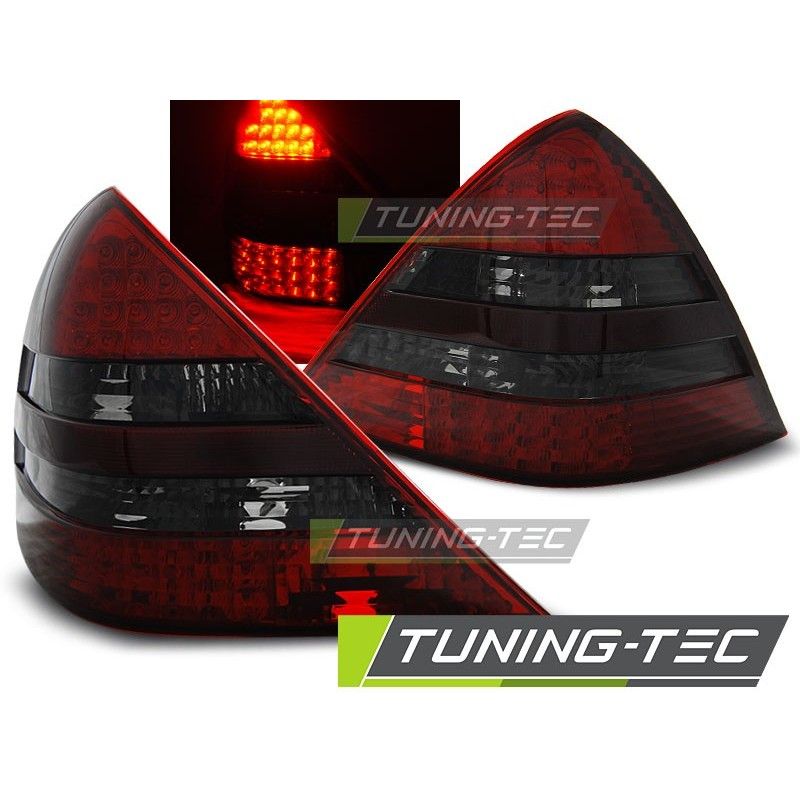 LED TAIL LIGHTS RED SMOKE fits MERCEDES R170 SLK 04.96-04, SLK R170