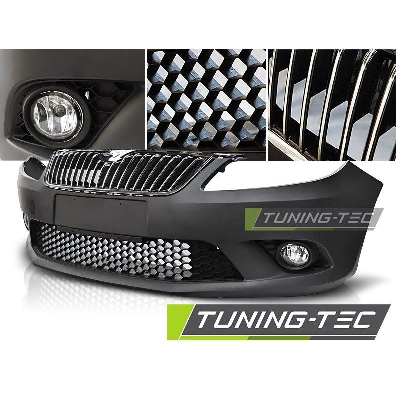 FRONT BUMPER SPORT fits SKODA FABIA II 10.10-06.14, Skoda FRONT BUMPER SPORT fits SKODA FABIA II 10.10-06.14, Skoda