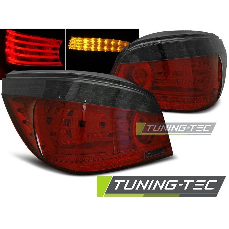 LED TAIL LIGHTS RED SMOKE fits BMW E60 07.03-07, Serie 5 E60/61 LED TAIL LIGHTS RED SMOKE fits BMW E60 07.03-07, Serie 5 E60/61
