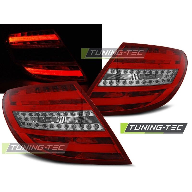 LED BAR TAIL LIGHTS RED WHIE fits MERCEDES C-KLASA W204 SEDAN 07-10, Classe C W204 LED BAR TAIL LIGHTS RED WHIE fits MERCEDES C-KLASA W204 SEDAN 07-10, Classe C W204