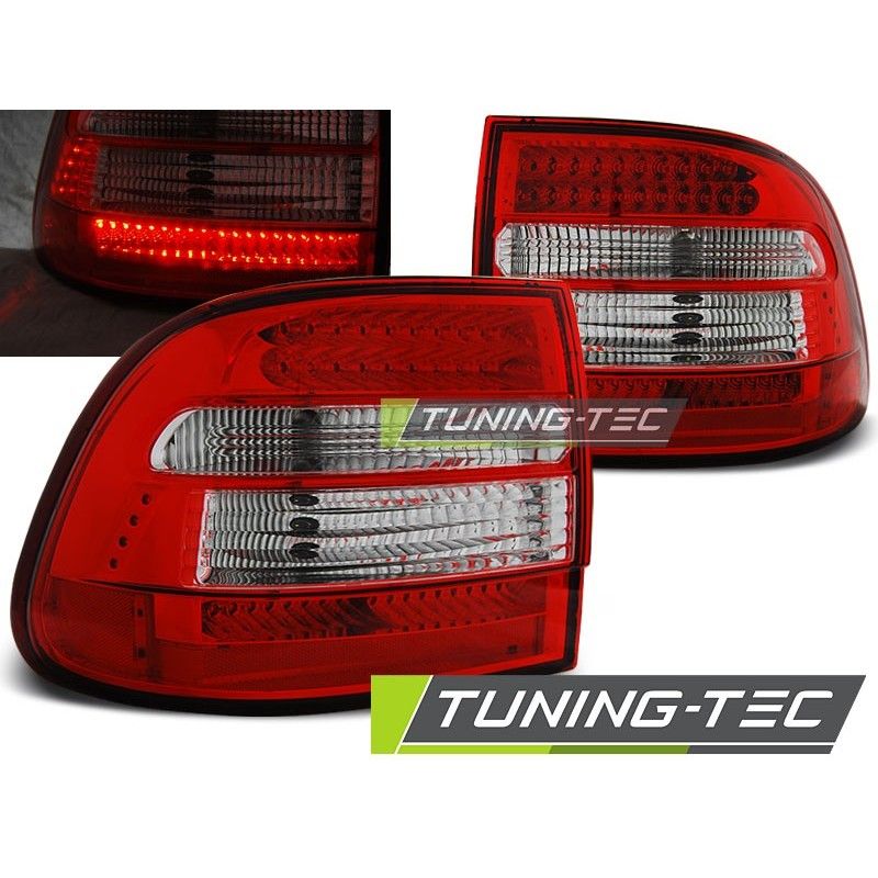 LED TAIL LIGHTS RED WHITE fits PORSCHE CAYENNE 02-06, Cayenne LED TAIL LIGHTS RED WHITE fits PORSCHE CAYENNE 02-06, Cayenne
