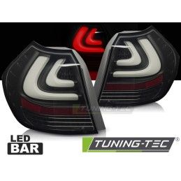 LED BAR TAIL LIGHTS SMOKE BLACK fits BMW E87 04-08.07, Serie 1 E81/E87