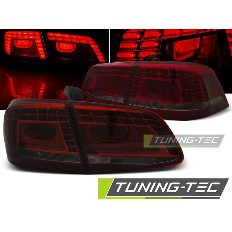 LED TAIL LIGHTS RED SMOKE fits VW PASSAT B7 SEDAN 10.10-10.14, Passat B7 10-15