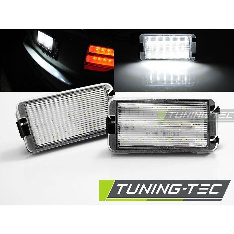 LICENSE LED LIGHTS fits SEAT IBIZA / CORDOBA / LEON / ALTEA / AROSA / TOLEDO, Ibiza 6K 93-02 LICENSE LED LIGHTS fits SEAT IBIZA / CORDOBA / LEON / ALTEA / AROSA / TOLEDO, Ibiza 6K 93-02