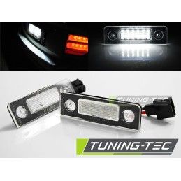 LICENSE LED LIGHTS fits SKODA OCTAVIA 09- / ROOMSTER 06-10 with CANBUS, Fabia II 07-15