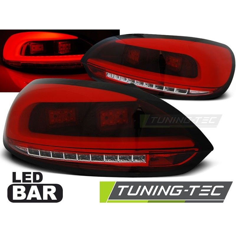 LED BAR TAIL LIGHTS RED WHIE fits VW SCIROCCO III 08-04.14, Scirocco LED BAR TAIL LIGHTS RED WHIE fits VW SCIROCCO III 08-04.14, Scirocco