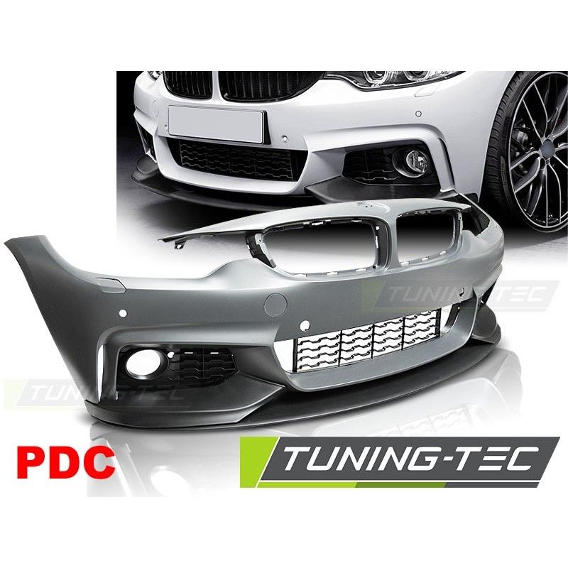 FRONT BUMPER PERFORMANCE STYLE PDC fits BMW F32/F33/F36 10.13-, Serie 4 F32/ M4 FRONT BUMPER PERFORMANCE STYLE PDC fits BMW F32/F33/F36 10.13-, Serie 4 F32/ M4