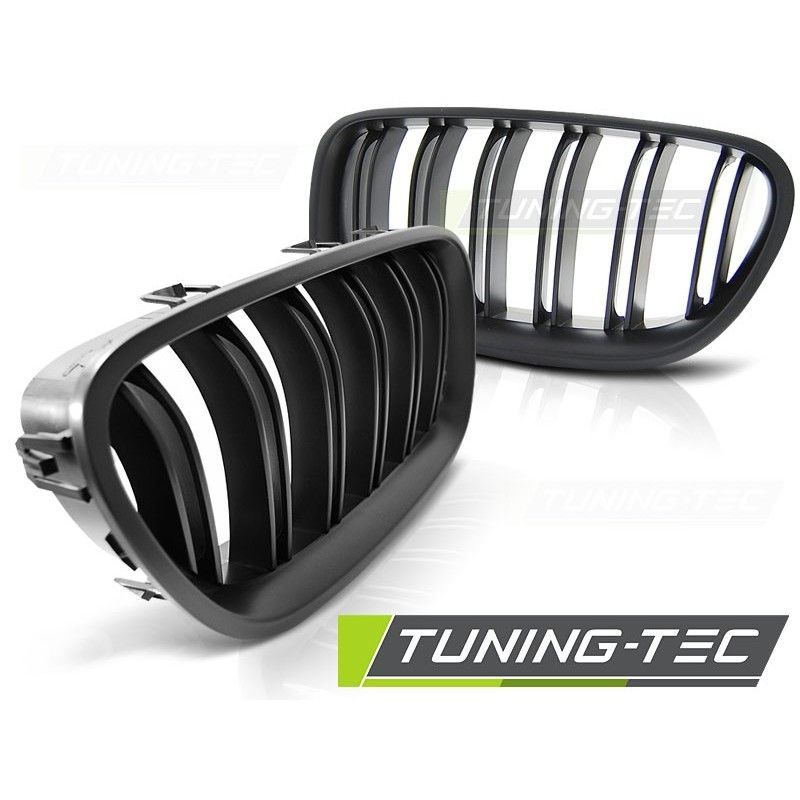 GRILLE BLACK MATT SPORT LOOK fits BMW F10 / F11 10-16, Serie 5 F10/ F11 GRILLE BLACK MATT SPORT LOOK fits BMW F10 / F11 10-16, Serie 5 F10/ F11