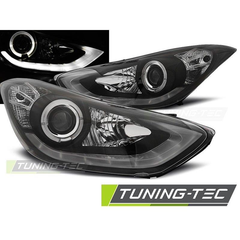 HYUNDAI ELANTRA 11.10-15 BLACK DAYLIGHT LED, Hyundai HYUNDAI ELANTRA 11.10-15 BLACK DAYLIGHT LED, Hyundai
