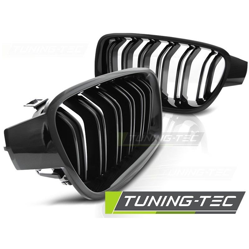 GRILLE GLOSSY BLACK SPORT LOOK fits BMW F30 / F31 10.11-18, Serie 3 F30/ F31 GRILLE GLOSSY BLACK SPORT LOOK fits BMW F30 / F31 10.11-18, Serie 3 F30/ F31