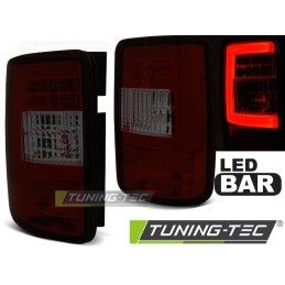 LED BAR TAIL LIGHTS RED SMOKE fits VW CADDY 03-03.14, Volkswagen