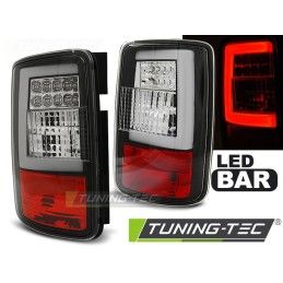 LED BAR TAIL LIGHTS BLACK fits VW CADDY 03-03.14, Volkswagen