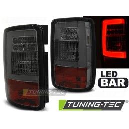 LED BAR TAIL LIGHTS SMOKE fits VW CADDY 03-03.14, Volkswagen