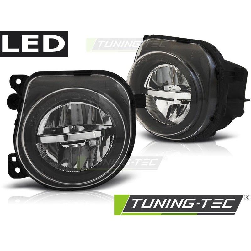 FOG LIGHTS CHROME LED fits BMW F10 F11 F07 LCI 06.13-16, Serie 5 F10/F11