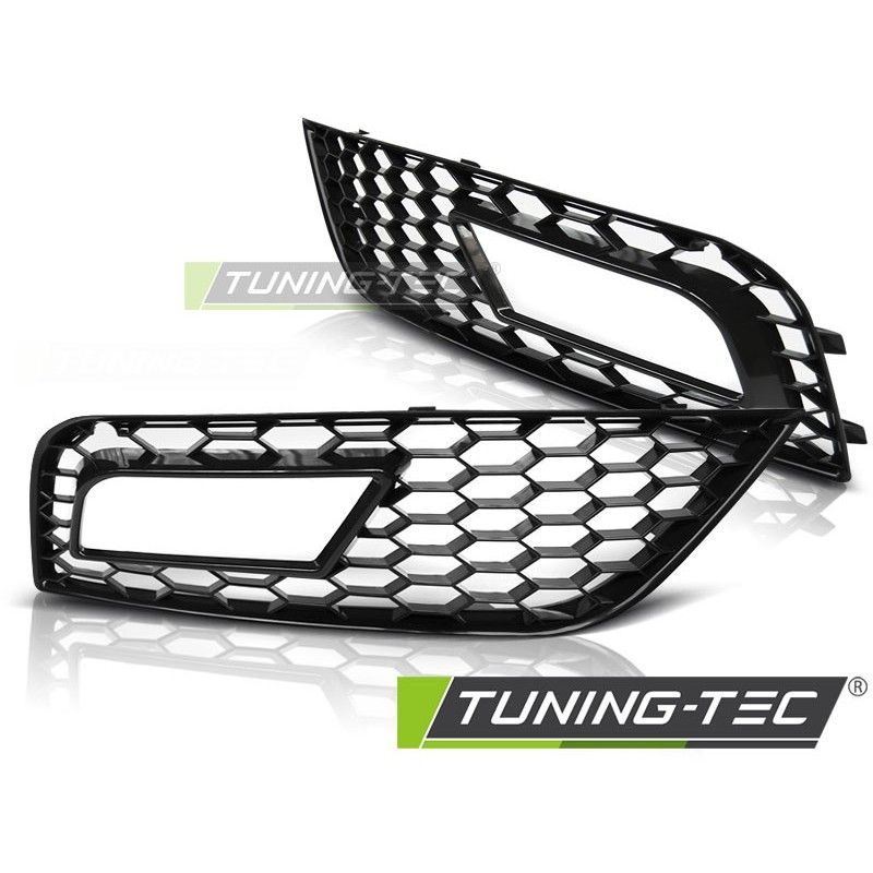 FOG LIGHT COVER GLOSSY BLACK fit AUDI A4 (B8) 11.11-15, A4/S4 B8 FOG LIGHT COVER GLOSSY BLACK fit AUDI A4 (B8) 11.11-15, A4/S4 B8