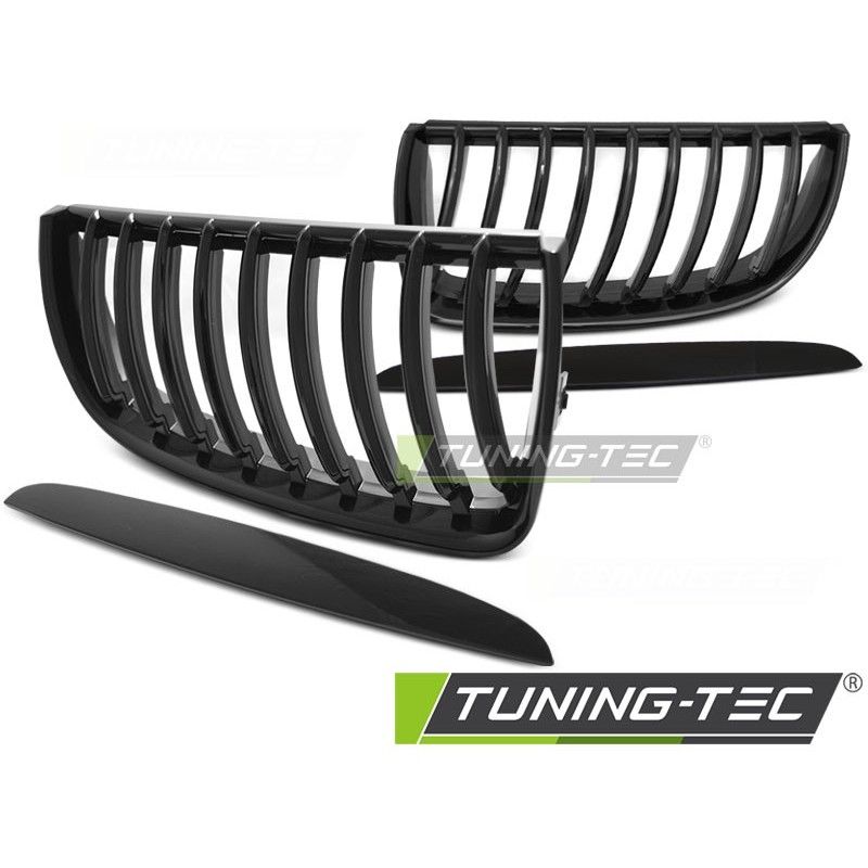 GRILLE GLOSSY BLACK fits BMW E90 / E91 03.05-08.08, Serie 3 E90/ E91 GRILLE GLOSSY BLACK fits BMW E90 / E91 03.05-08.08, Serie 3 E90/ E91