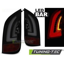 LED BAR TAIL LIGHTS SMOKE BLACK fits VW UP! 3.11- / SKODA CITIGO 12.11- , Volkswagen