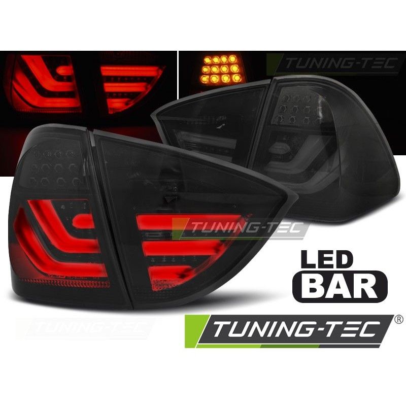 LED BAR TAIL LIGHTS SMOKE fits BMW E91 05-08, Serie 3 E90/E91 LED BAR TAIL LIGHTS SMOKE fits BMW E91 05-08, Serie 3 E90/E91