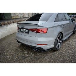 Maxton Lame Du Pare-Chocs Arriere Audi RS3 8V FL Sedan Gloss Black, AU-RS3-8VF-S-RSD1G Tuning.fr