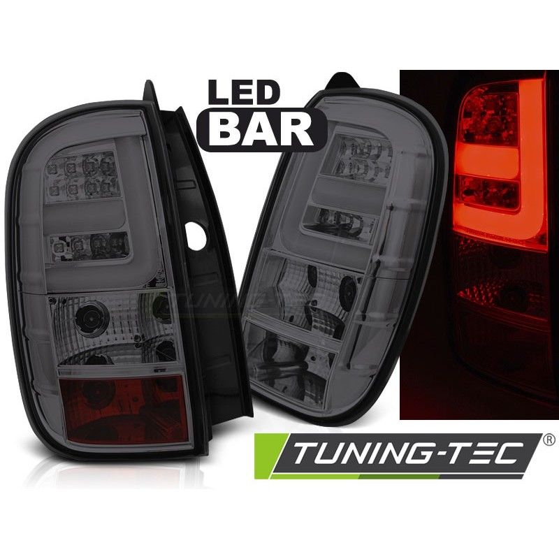 DACIA DUSTER 04.10- LED BAR SMOKE, Dacia DACIA DUSTER 04.10- LED BAR SMOKE, Dacia