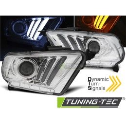 FORD MUSTANG V 10-13 TUBE LIGHT CHROME, Ford