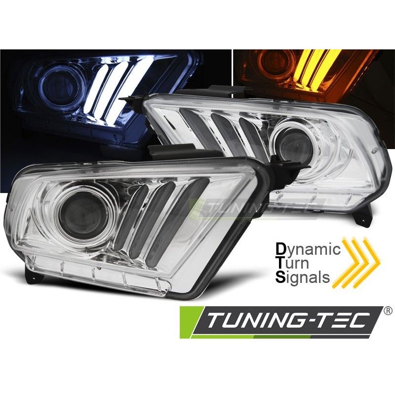 FORD MUSTANG V 10-13 TUBE LIGHT CHROME, Ford FORD MUSTANG V 10-13 TUBE LIGHT CHROME, Ford