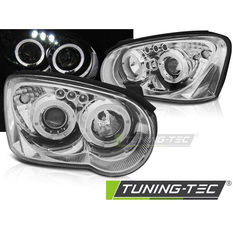 SUBARU IMPREZA II GD 03-05 ANGEL EYES CHROME, Subaru SUBARU IMPREZA II GD 03-05 ANGEL EYES CHROME, Subaru