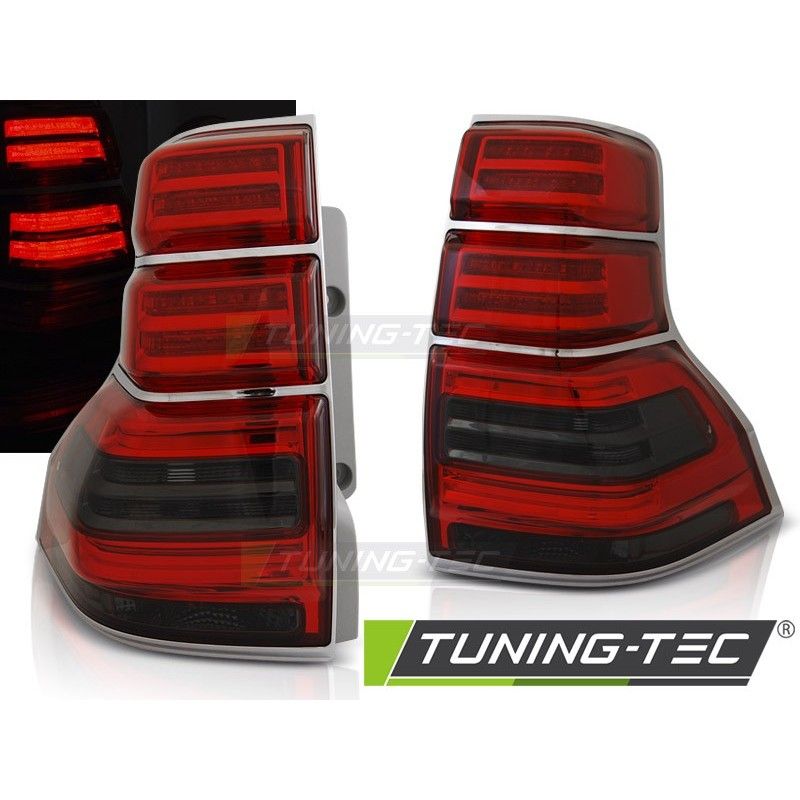 TOYOTA LAND CRUISER 150 09-13 RED SMOKE LED, Land Cruiser