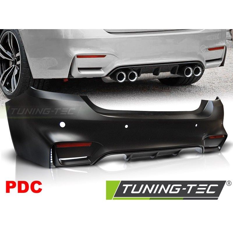 REAR BUMPER SPORT STYLE PDC fits BMW F32/F33 10.13-, Serie 4 F32/ M4 REAR BUMPER SPORT STYLE PDC fits BMW F32/F33 10.13-, Serie 4 F32/ M4