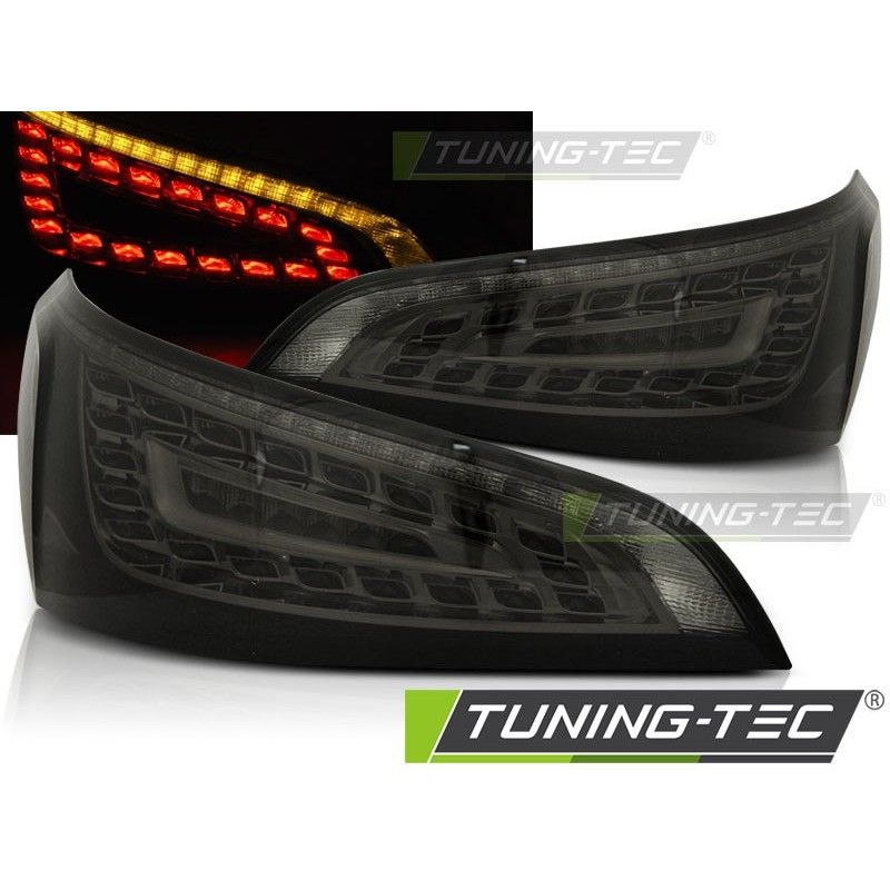 LED TAIL LIGHTS SMOKE fits AUDI Q5 08-12, Q5