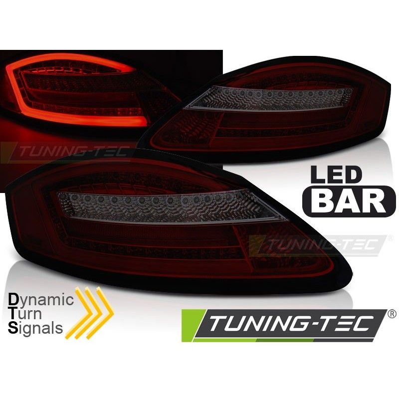 LED TAIL LIGHTS RED SMOKE SEQ fits PORSCHE BOXSTER 987 / CAYMAN 05-08, Boxster LED TAIL LIGHTS RED SMOKE SEQ fits PORSCHE BOXSTER 987 / CAYMAN 05-08, Boxster
