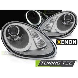 XENON HEADLIGHTS SILVER fits PORSCHE BOXSTER / CAYMAN 987 05-08 , Boxster