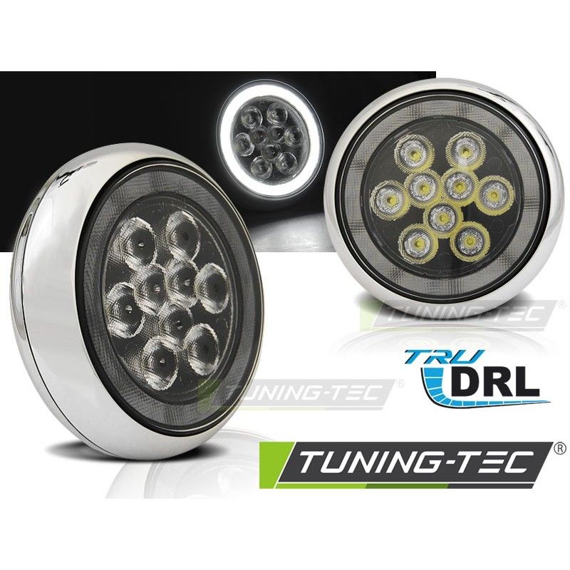 FOG LIGHTS ANGEL EYES LED DRL UNIVERSAL fits BMW MINI COOPER, Cooper R50/R52/R53 01-07 FOG LIGHTS ANGEL EYES LED DRL UNIVERSAL fits BMW MINI COOPER, Cooper R50/R52/R53 01-07
