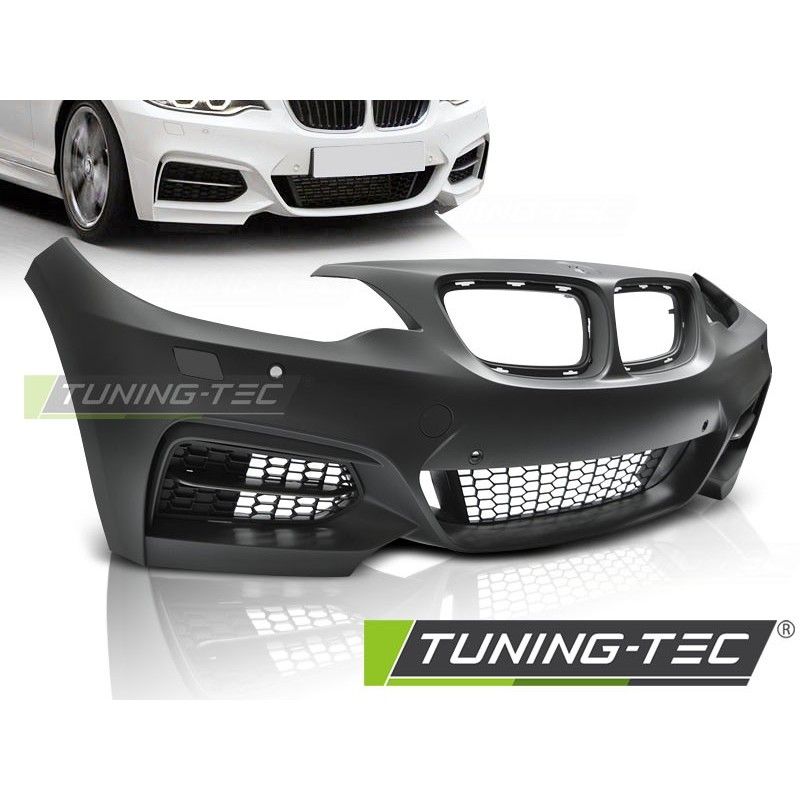 FRONT BUMPER 235 SPORT LOOK PDC fits BMW F22/F23 13-17, Serie 2 F22 / F23 / M2 F87 FRONT BUMPER 235 SPORT LOOK PDC fits BMW F22/F23 13-17, Serie 2 F22 / F23 / M2 F87