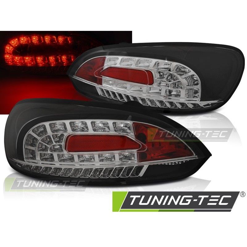 LED TAIL LIGHTS BLACK fits VW SCIROCCO III 08-04.14, Scirocco LED TAIL LIGHTS BLACK fits VW SCIROCCO III 08-04.14, Scirocco