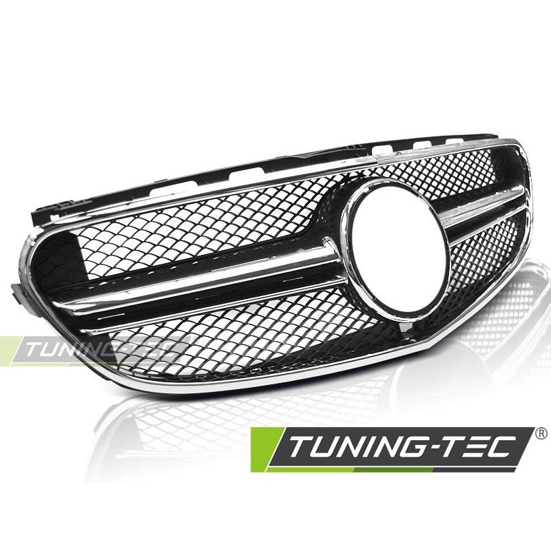 GRILLE SPORT BLACK CHROME fits MERCEDES W212 13-16, W212 GRILLE SPORT BLACK CHROME fits MERCEDES W212 13-16, W212