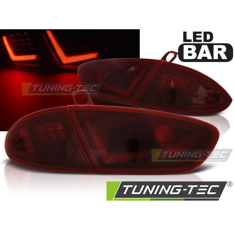LED BAR TAIL LIGHTS RED SMOKE fits SEAT LEON 03.09-12, Seat LED BAR TAIL LIGHTS RED SMOKE fits SEAT LEON 03.09-12, Seat