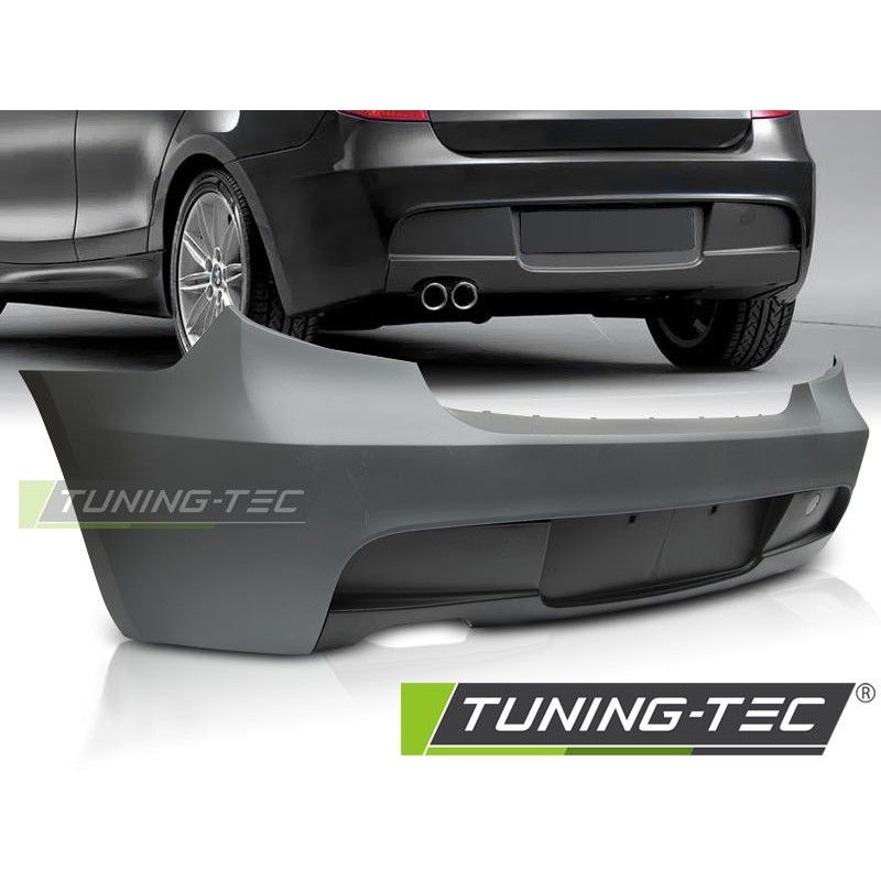 REAR BUMPER SPORT fits BMW E81 / E87 04-11, Serie 1 E81/ E82/ E87/ E88 REAR BUMPER SPORT fits BMW E81 / E87 04-11, Serie 1 E81/ E82/ E87/ E88