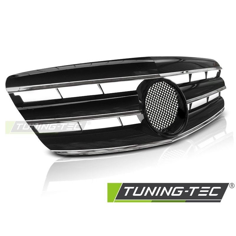 GRILLE SPORT BLACK CHROME fits MERCEDES W221 05-09, CLASSE S W221