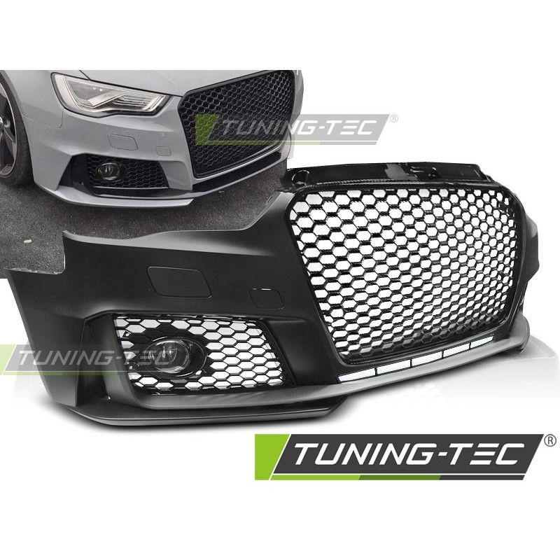 FRONT BUMPER SPORT GLOSSY BLACK fits AUDI A3 12-16, A3/S3/RS3 8V FRONT BUMPER SPORT GLOSSY BLACK fits AUDI A3 12-16, A3/S3/RS3 8V