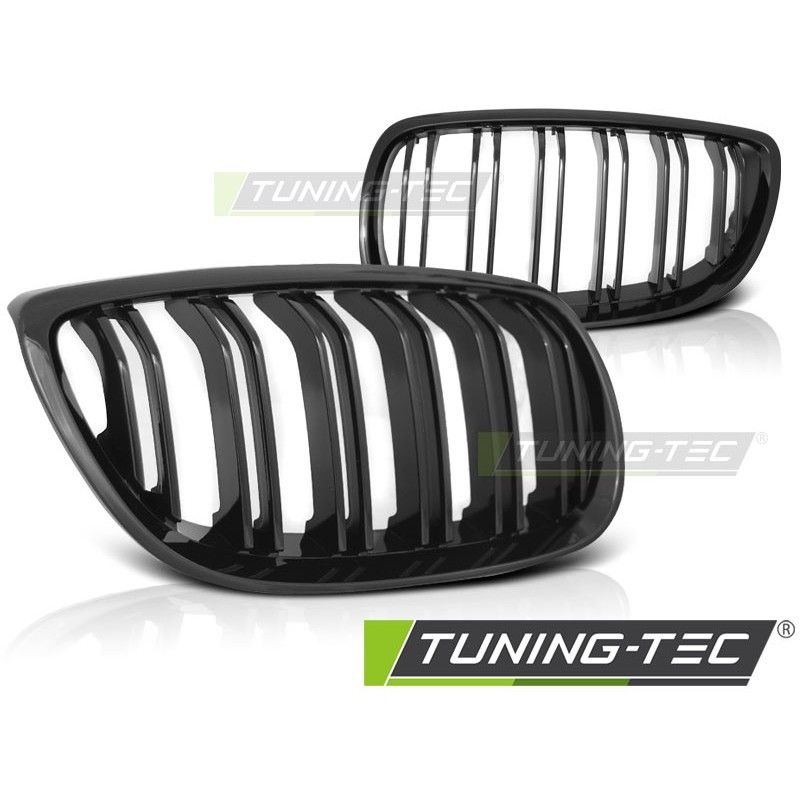 GRILLE GLOSSY BLACK DOUBLE BAR SPORT LOOK fits BMW E92/E93 07-10 C/C, Serie 3 E92/ E93/ M3 GRILLE GLOSSY BLACK DOUBLE BAR SPORT LOOK fits BMW E92/E93 07-10 C/C, Serie 3 E92/ E93/ M3