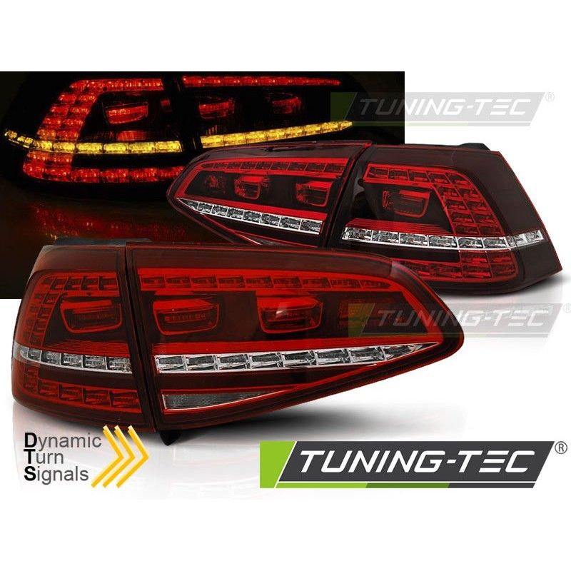 LED TAIL LIGHTS SPORT RED WHITE SEQ fits VW GOLF 7 13-17, Golf 7 LED TAIL LIGHTS SPORT RED WHITE SEQ fits VW GOLF 7 13-17, Golf 7