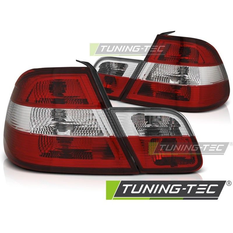 TAIL LIGHTS RED WHITE fits BMW E46 04.99-03.03 COUPE, Bmw TAIL LIGHTS RED WHITE fits BMW E46 04.99-03.03 COUPE, Bmw