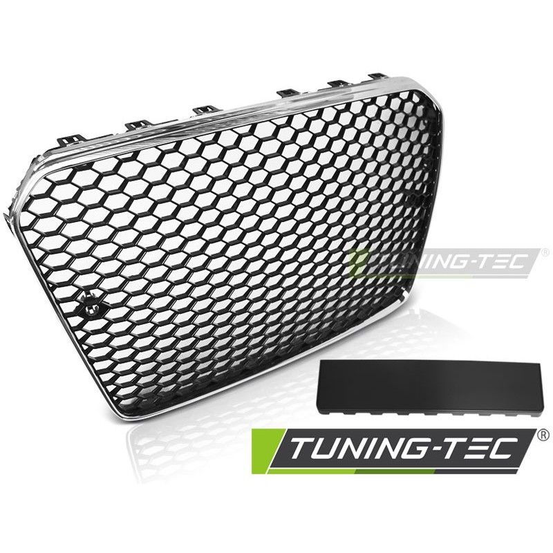 GRILLE SPORT CHROME BLACK fit AUDI A5 11-16, Audi GRILLE SPORT CHROME BLACK fit AUDI A5 11-16, Audi