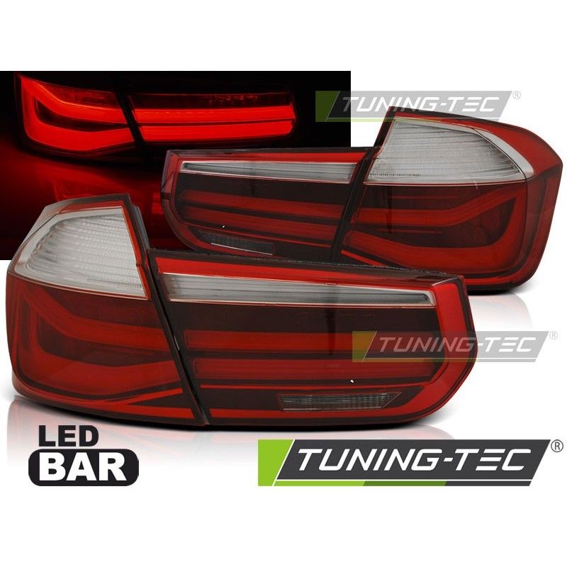 LED BAR TAIL LIGHTS RED SMOKE fits BMW F30 11-15, Bmw LED BAR TAIL LIGHTS RED SMOKE fits BMW F30 11-15, Bmw