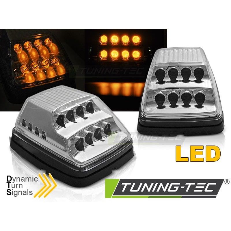 FRONT LED DIRECTION CHROME SEQ fits MERCEDES G-KLASA W463 90-12, Mercedes FRONT LED DIRECTION CHROME SEQ fits MERCEDES G-KLASA W463 90-12, Mercedes