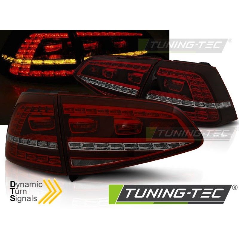 LED TAIL LIGHTS SPORT RED SMOKE SEQ fits VW GOLF 7 13-17, Volkswagen LED TAIL LIGHTS SPORT RED SMOKE SEQ fits VW GOLF 7 13-17, Volkswagen