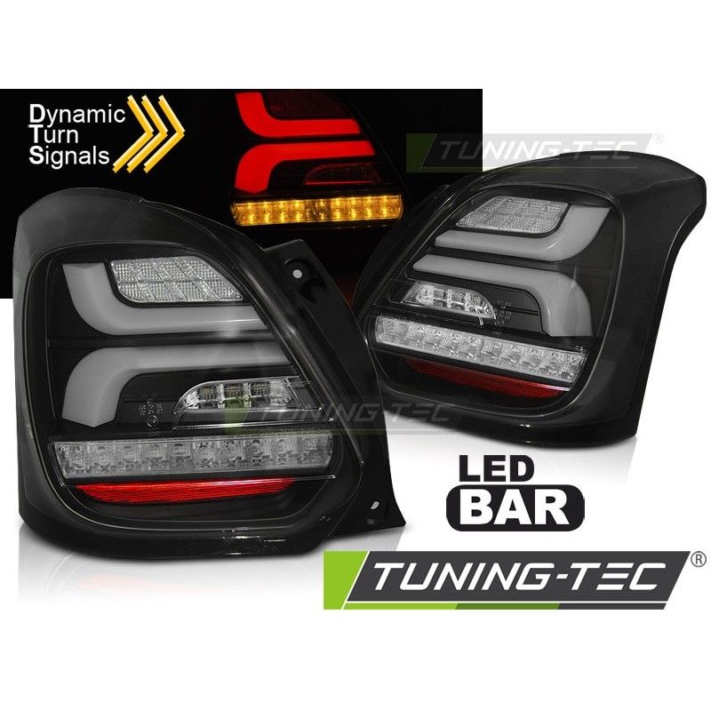 SUZUKI SWIFT VI 17- BLACK LED SEQ, Suzuki SUZUKI SWIFT VI 17- BLACK LED SEQ, Suzuki