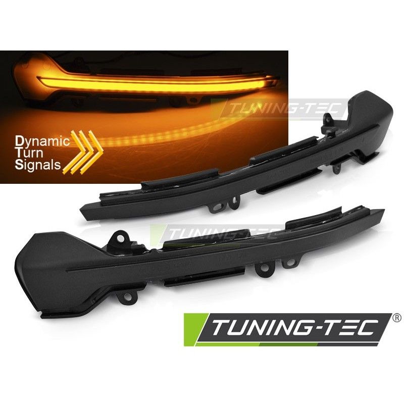 SIDE DIRECTION IN THE MIRROR SMOKE LED SEQ fits SEAT LEON 12-16 / IBIZA 17- / ARONA 17- , Seat SIDE DIRECTION IN THE MIRROR SMOKE LED SEQ fits SEAT LEON 12-16 / IBIZA 17- / ARONA 17- , Seat