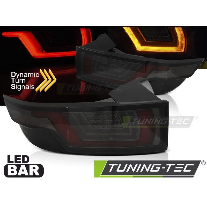 LAND ROVER RANGE ROVER EVOQUE 11-18 RED SMOKE BLACK LED, Land Rover LAND ROVER RANGE ROVER EVOQUE 11-18 RED SMOKE BLACK LED, Land Rover